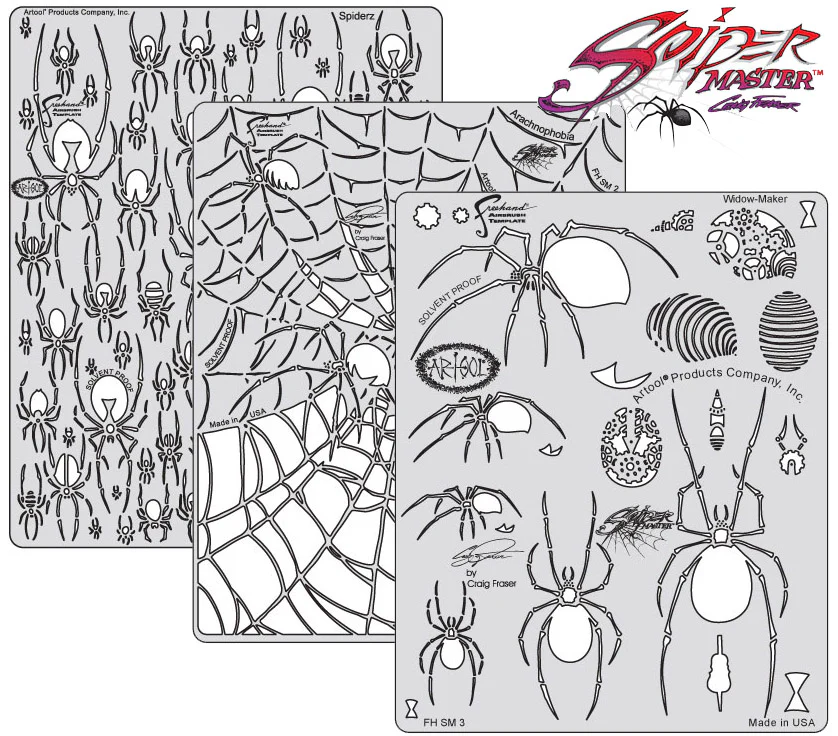 Artool Spider Master Templates <font color="red"> New! </font>