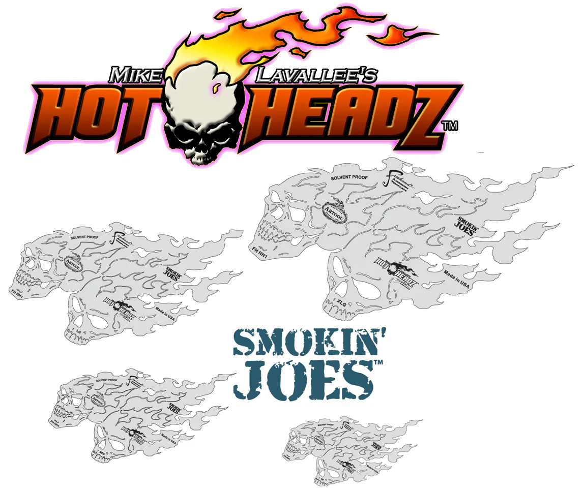 Hotheadz Stencils by Mike Lavallee